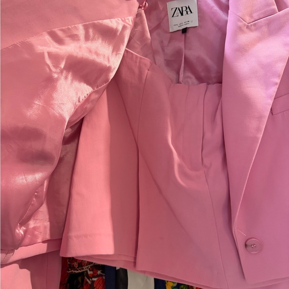 EUC Zara Pink Blazer and Skirt Set - Picture 9 of 13